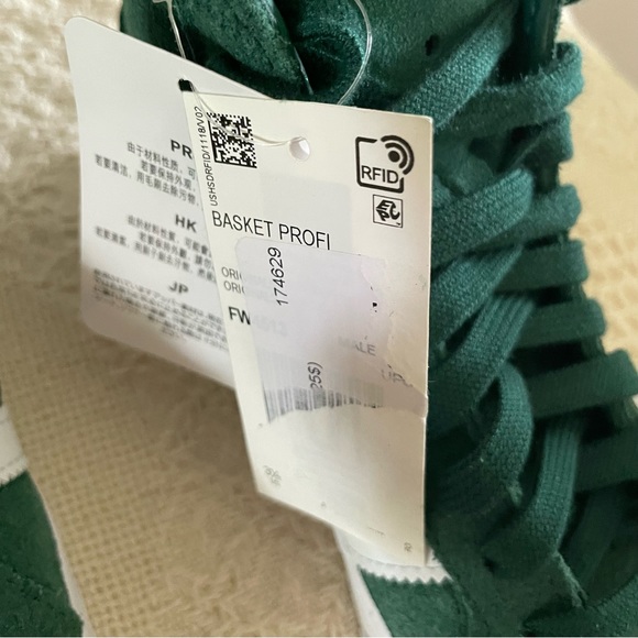 NEW Adidas Basket Profi Collegiate Green - Picture 4 of 7